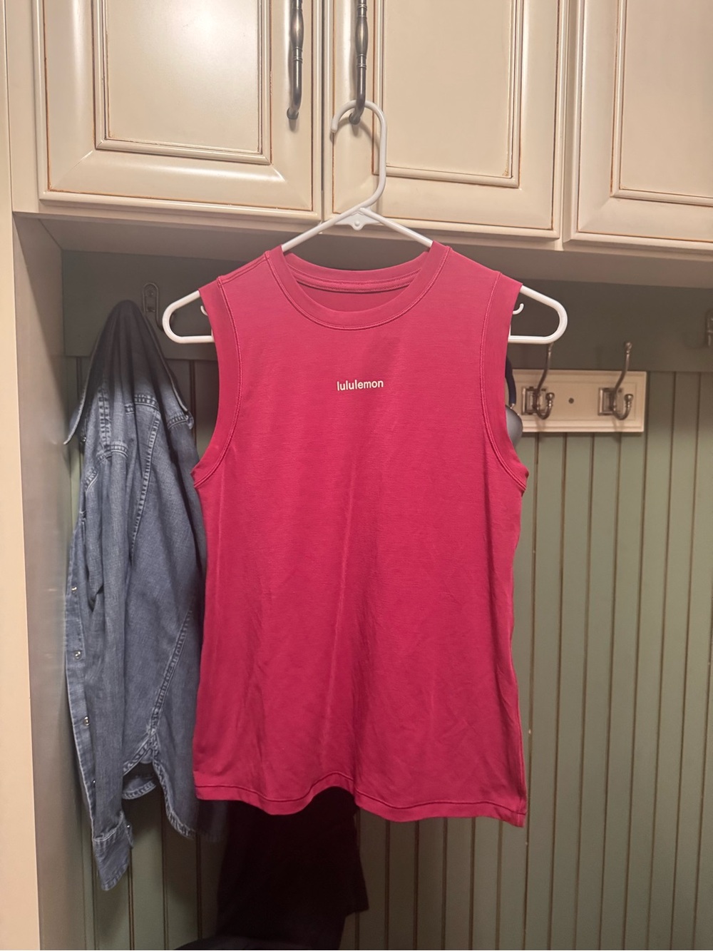 lululemon athletica Hot Pink Sleeveless Muscle Tank